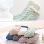 Зимові шкарпетки з флісу для жінок - Зображення 5