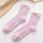 Зимові шкарпетки з флісу для жінок - Зображення 10